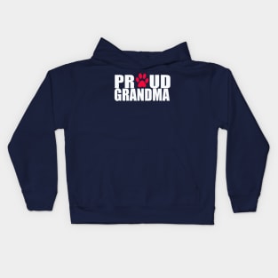 Dog Gifts and Ideas - Proud Dog Grandma Kids Hoodie